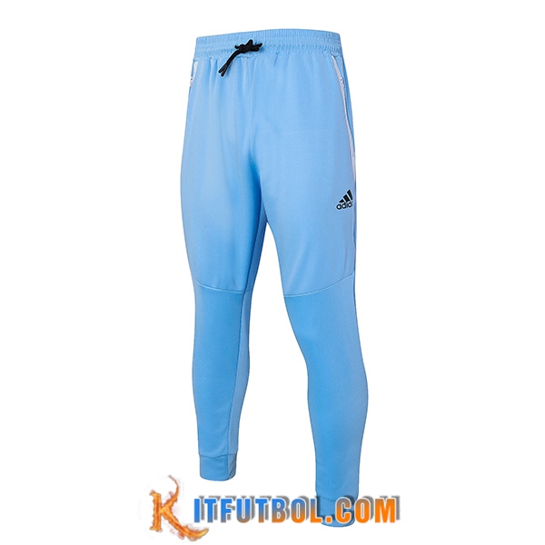 Pantalon Entrenamiento Adidas Azul Claro 2023/2024