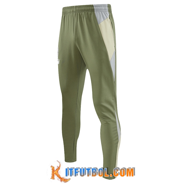 Pantalon Entrenamiento AC Milan Verde 2023/2024