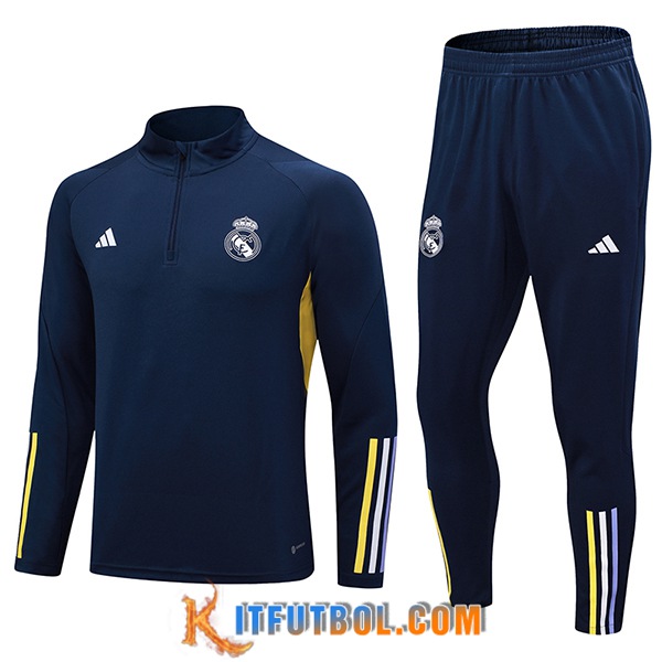 Chandal Equipos De Futbol Real Madrid Azul marino 2023/2024 -04