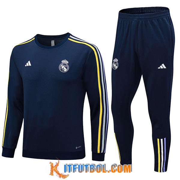 Chandal Equipos De Futbol Real Madrid Azul marino 2023/2024 -03