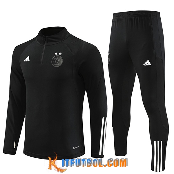 Chandal Equipos De Futbol Argelia Negro 2023/2024 -02