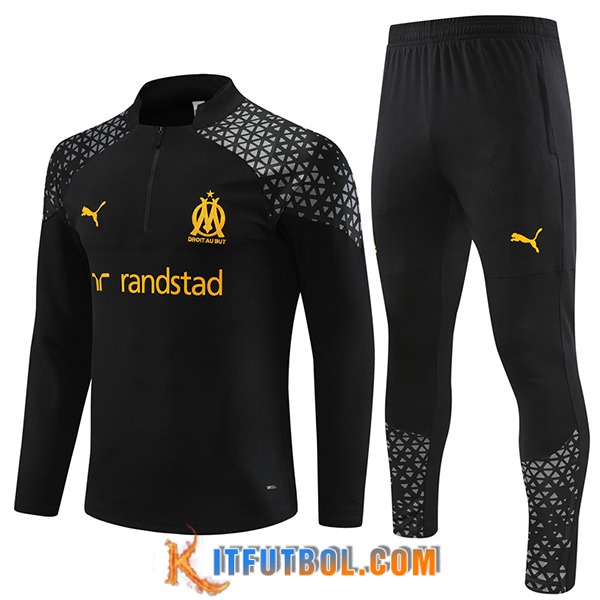Chandal Equipos De Futbol Marsella Negro 2023/2024 -02