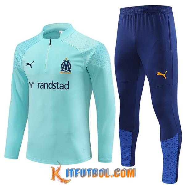 Chandal Equipos De Futbol Marsella Azul Claro 2023/2024 -03
