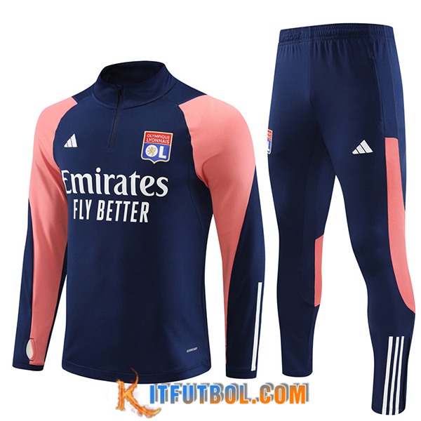Chandal Equipos De Futbol Lyon Azul marino 2023/2024