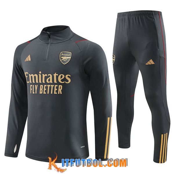 Chandal Equipos De Futbol Arsenal Gris Oscuro 2023/2024