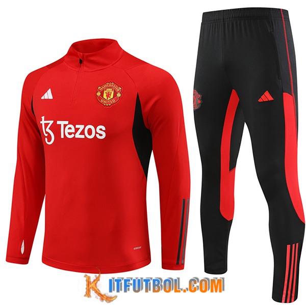 Chandal Equipos De Futbol Manchester United Rojo 2023/2024 -02