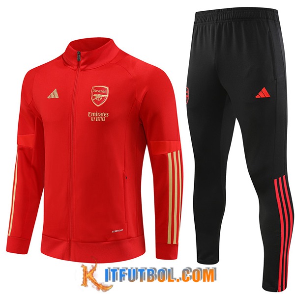 Chandal Equipos De Futbol - Chaqueta Arsenal Rojo 2023/2024