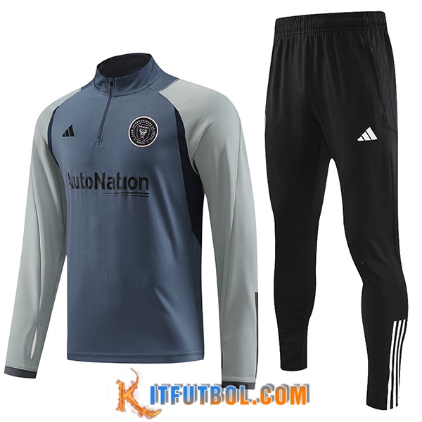 Chandal Equipos De Futbol Inter Miami CF Gris 2023/2024 -02