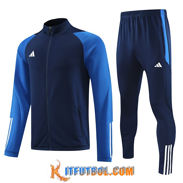 Chandal Equipos De Futbol - Chaqueta Adidas Azul 2023/2024 -02