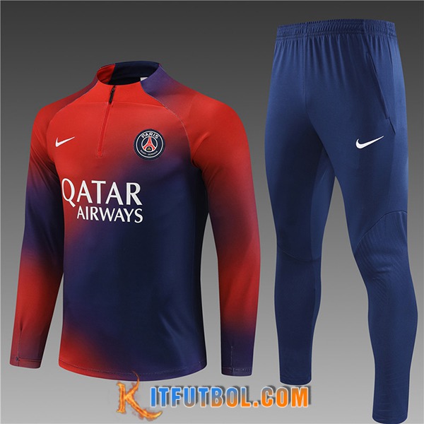 Chandal Equipos De Futbol PSG Ninos Rojo/Azul 2023/2024