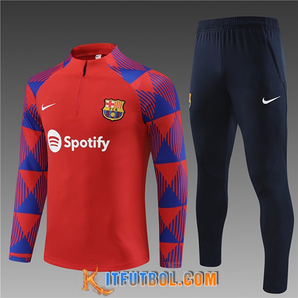 Chandal Equipos De Futbol FC Barcellona Ninos Rojo 2023/2024