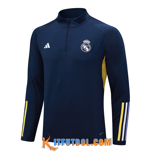 Sudadera De Entrenamiento Real Madrid Azul marino 2023/2024 -03
