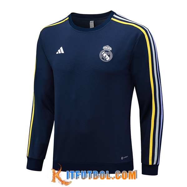 Sudadera De Entrenamiento Real Madrid Azul marino 2023/2024 -02