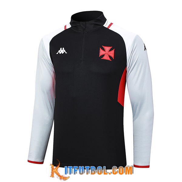 Sudadera De Entrenamiento Vasco da Gama Negro 2023/2024