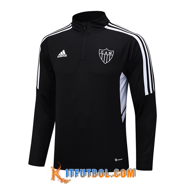 Sudadera De Entrenamiento Atlético Mineiro Negro 2023/2024