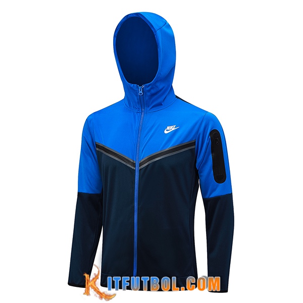 Chaqueta Con Capucha Nike Azul 2023/2024 -03