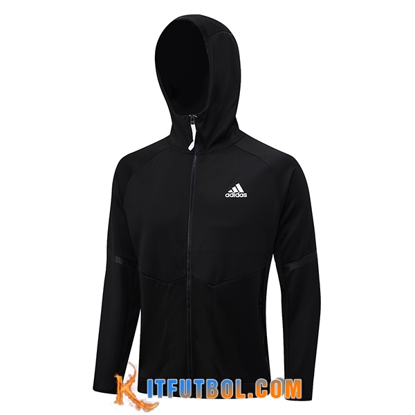 Chaqueta Con Capucha Adidas Negro 2023/2024 -02