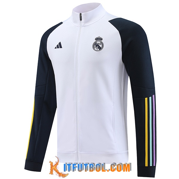 Chaquetas Futbol Real Madrid Blanco 2023/2024 -02
