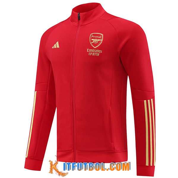 Chaquetas Futbol Arsenal Rojo 2023/2024