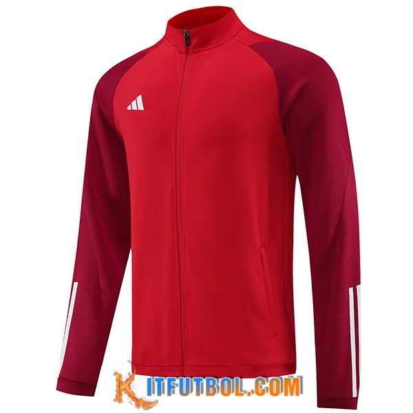 Chaquetas Futbol Adidas Rojo 2023/2024 -03