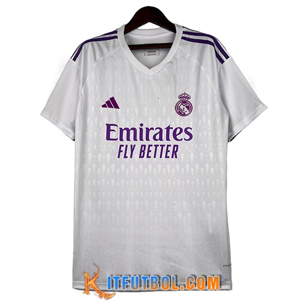 Camisetas De Futbol Real Madrid Portero Blanco 2023/2024