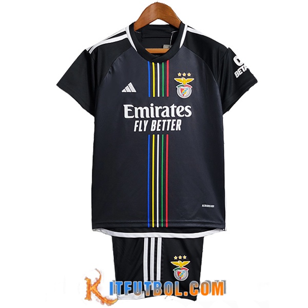 Camisetas De Futbol S.L.Benfica Ninos Segunda 2023/2024