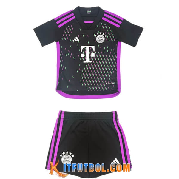 Camisetas De Futbol Bayern Munich Ninos Segunda 2023/2024