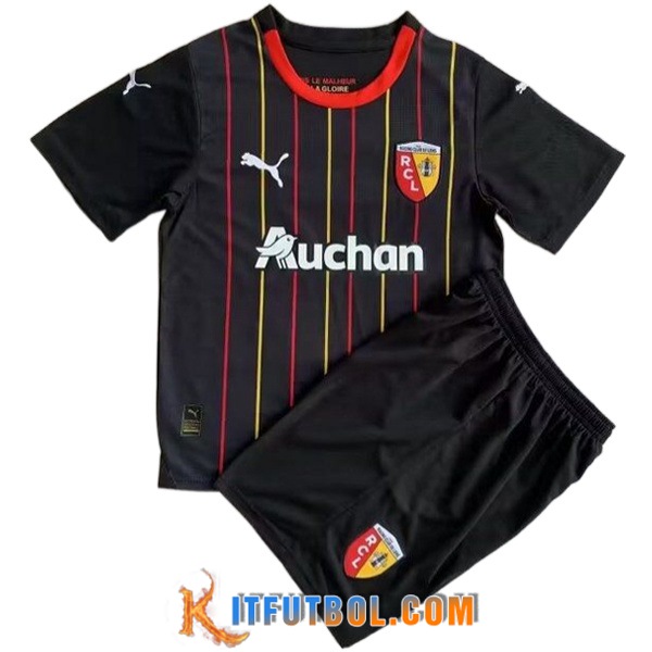 Camisetas De Futbol RC Lens Ninos Segunda 2023/2024
