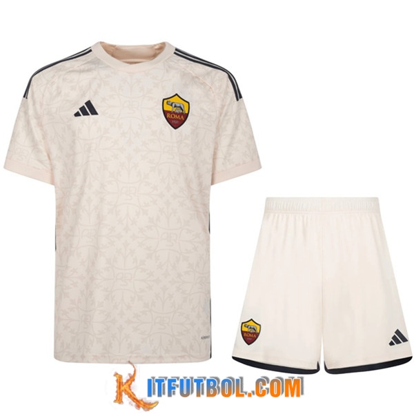 Camisetas De Futbol AS Roma Ninos Segunda 2023/2024