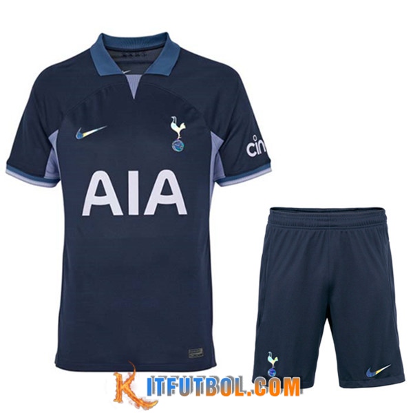 Camisetas Futbol Tottenham Hotspurs Segunda + Cortos 2023/2024
