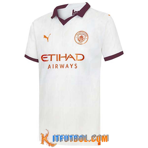 Camisetas De Futbol Manchester City Segunda 2023/2024