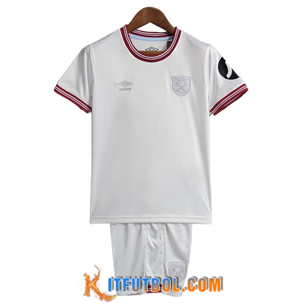 Camisetas De Futbol West Ham Ninos Segunda 2023/2024