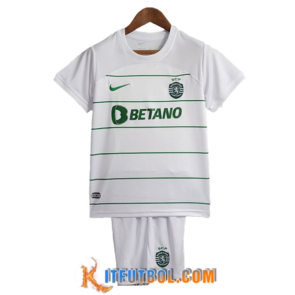 Camisetas De Futbol Sporting Ninos Segunda 2023/2024
