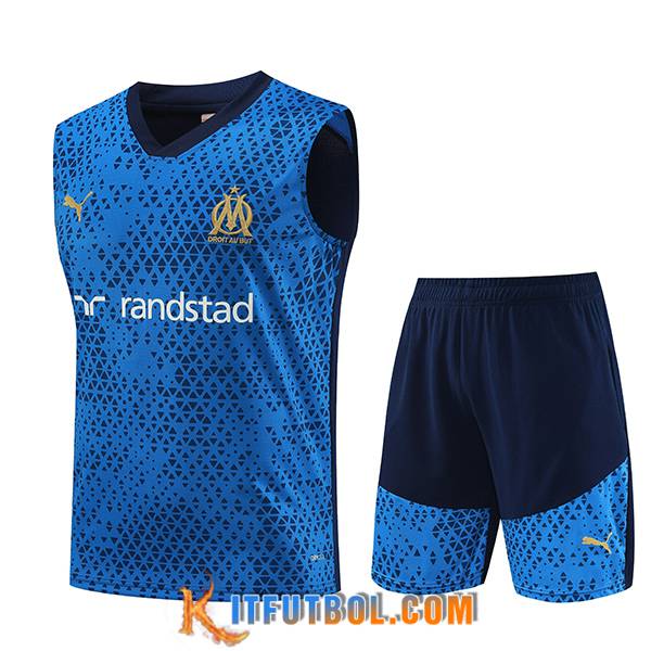 Camiseta Entrenamiento sin mangas + Cortos Inter Milan Azul 2023/2024 -02