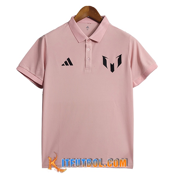 Camiseta Polo Inter Miami CF Rosa 2023/2024