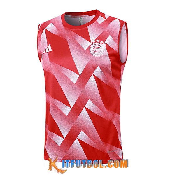 Chalecos De Futbol Bayern Munich Rojo 2023/2024 -03