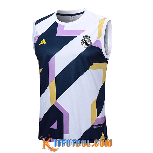 Chalecos De Futbol Real Madrid Blanco 2023/2024 -06
