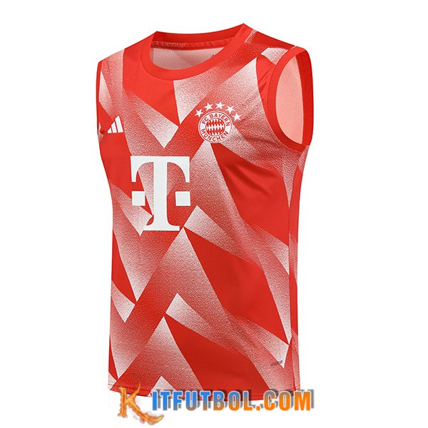 Chalecos De Futbol Bayern Munich Naranja 2023/2024