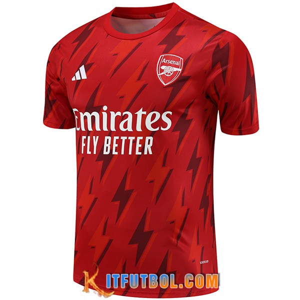Camiseta Entrenamiento Arsenal Rojo 2023/2024 -04