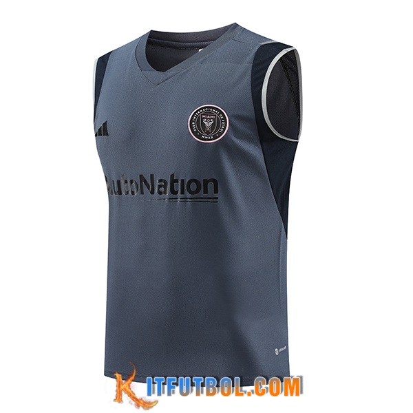 Chalecos De Futbol Inter Miami CF Gris 2023/2024