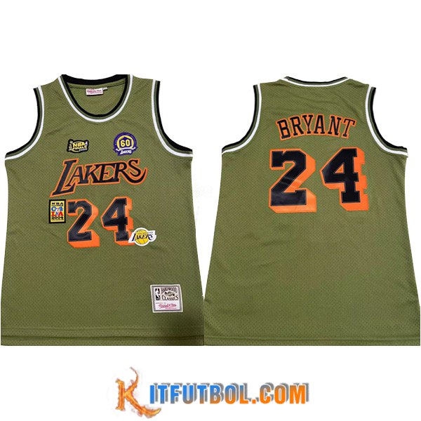 Camisetas Los Angeles Lakers (BRYANT #24) 2023/24 Verde