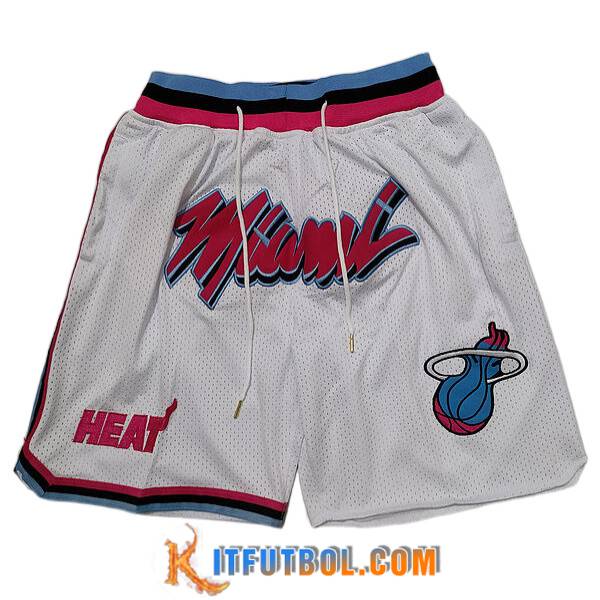 Cortos NBA Miami Heat 2023/24 Blanco
