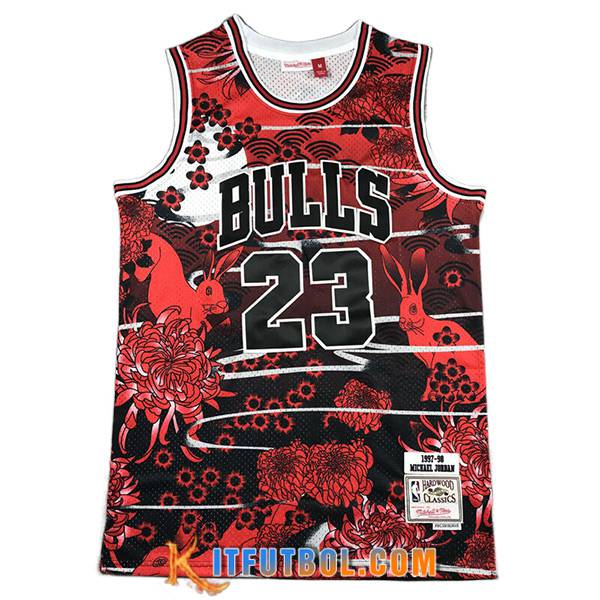 Camisetas Chicago Bulls (JORDAN #23) 2023/24 Blanco