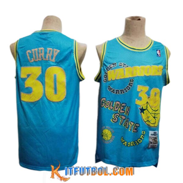 Camisetas Golden State Warriors (CURRY #30) 2023/24 Azul