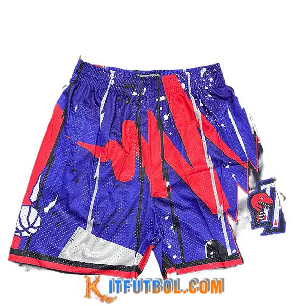 Cortos NBA Toronto Raptors 2023/24 Azul/Rojo