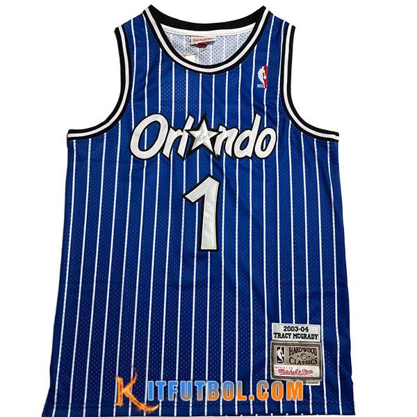Camisetas Orlando Magic (McGRADY #1) 2023/24 Azul