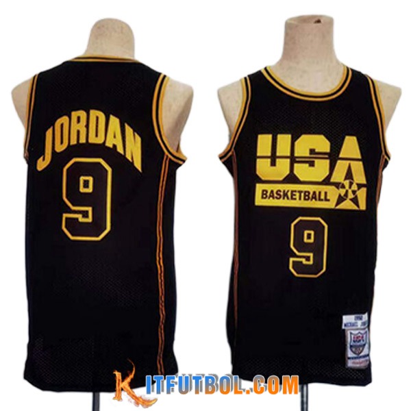 Camisetas USA (JOPDAN #9) 2023/24 Negro