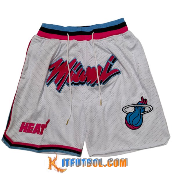 Cortos NBA Miami Heat 2023/24 Blanco