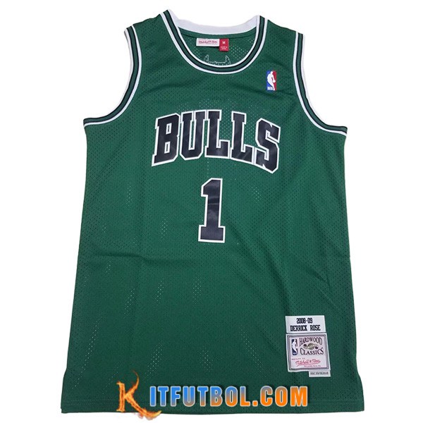 Camisetas Chicago Bulls (Rosa #1) 2023/24 Verde