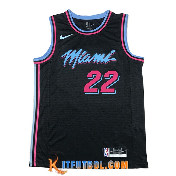 Camisetas Miami Heat (BUTLER #22) 2023/24 Negro -04
